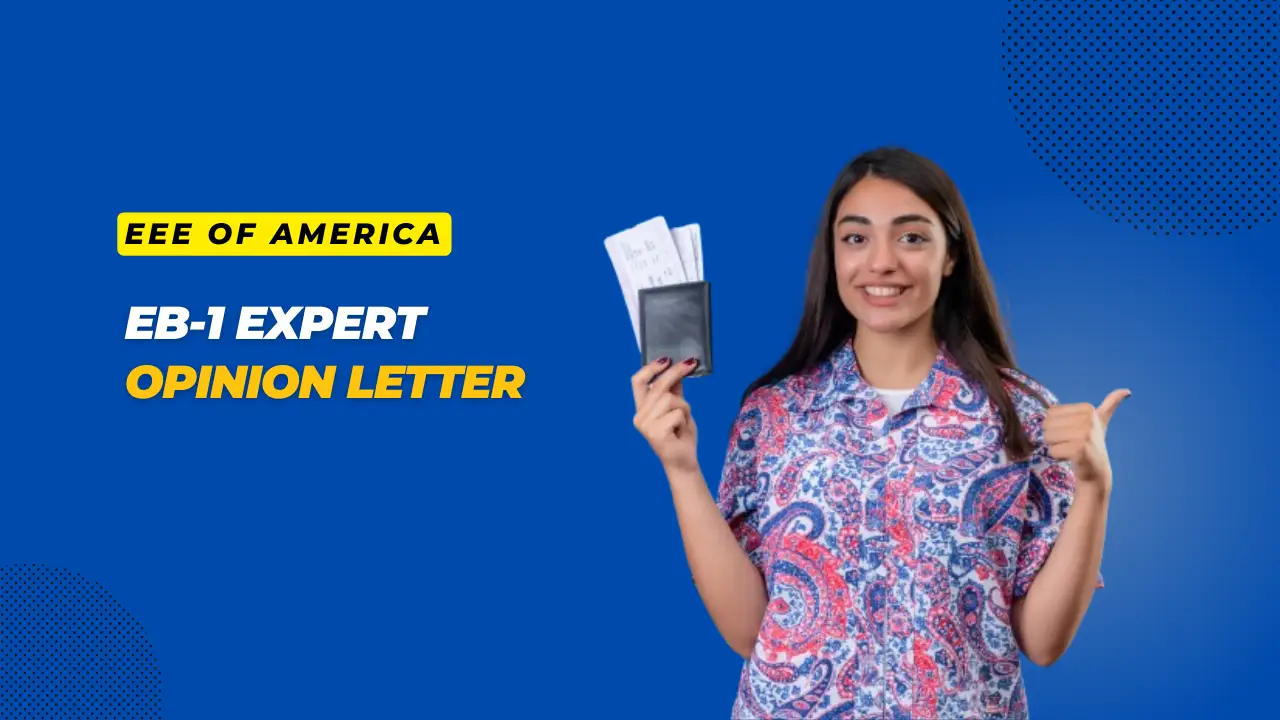 EB-1 Expert Opinion Letter
