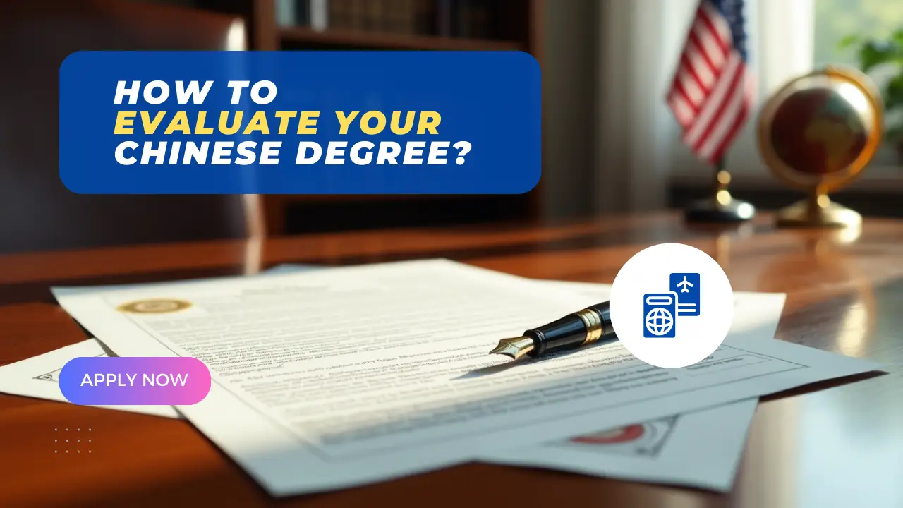 Chinese Degree for USA | Chinese degree evaluation | How to Evaluate Your Chinese Degree for USA