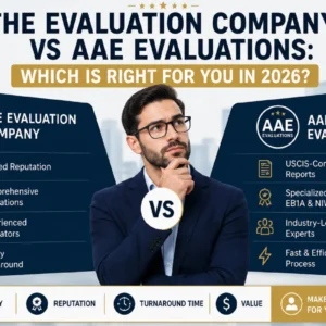 The Evaluation Company vs AAE Evaluations