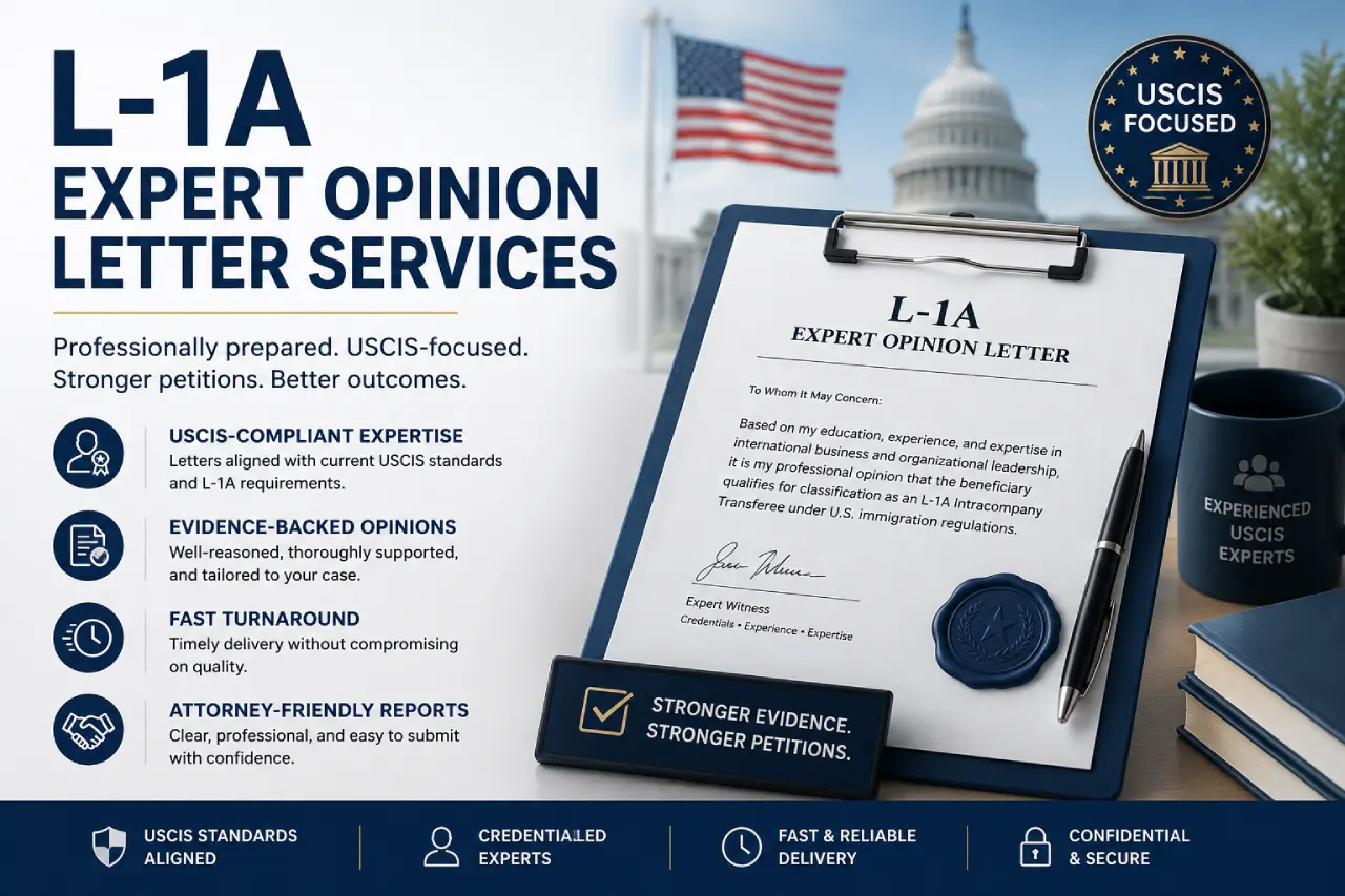 L-1A Expert Opinion Letter