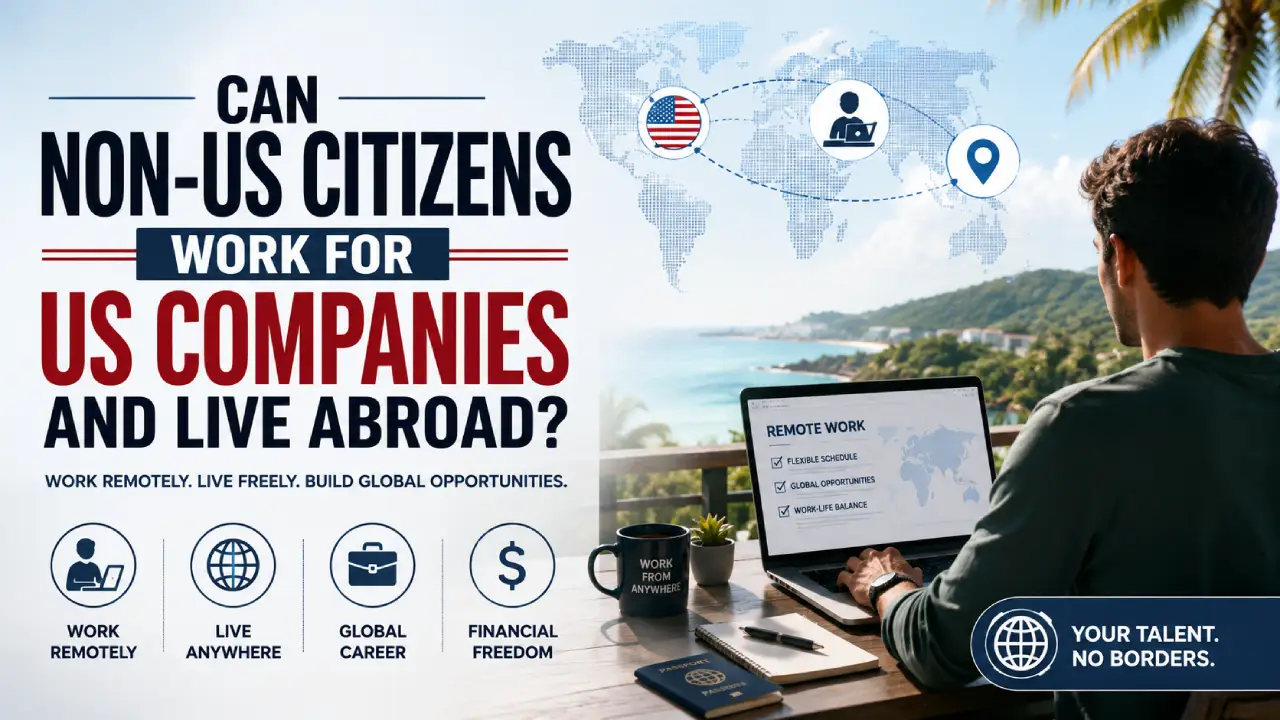 Can Non-US Citizens Work for US Companies and Live Abroad?