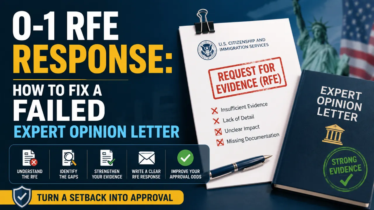 O-1 RFE Response