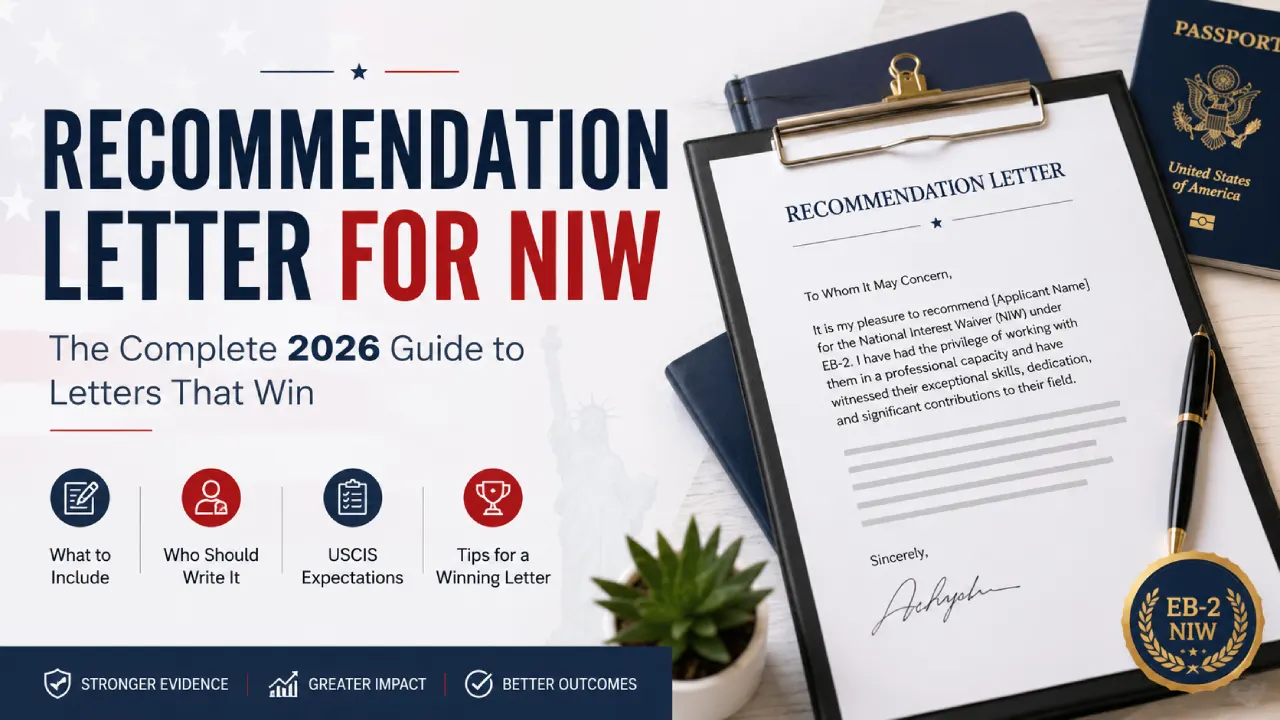 Recommendation Letter for NIW