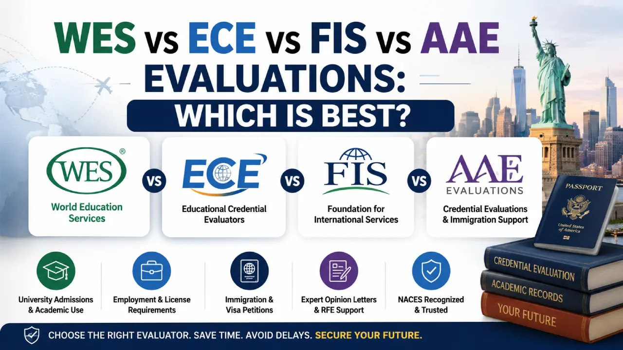 WES vs ECE vs FIS vs AAE Evaluations