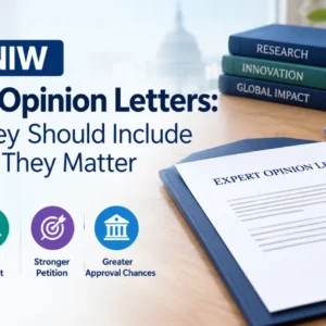 EB-2 NIW expert opinion letters