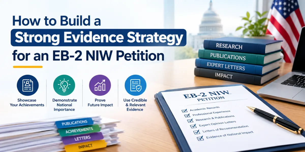 How to Build a Strong Evidence Strategy for an EB-2 NIW Petition